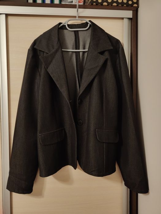 Elegancka marynarka, żakiet damska plus size 46-48