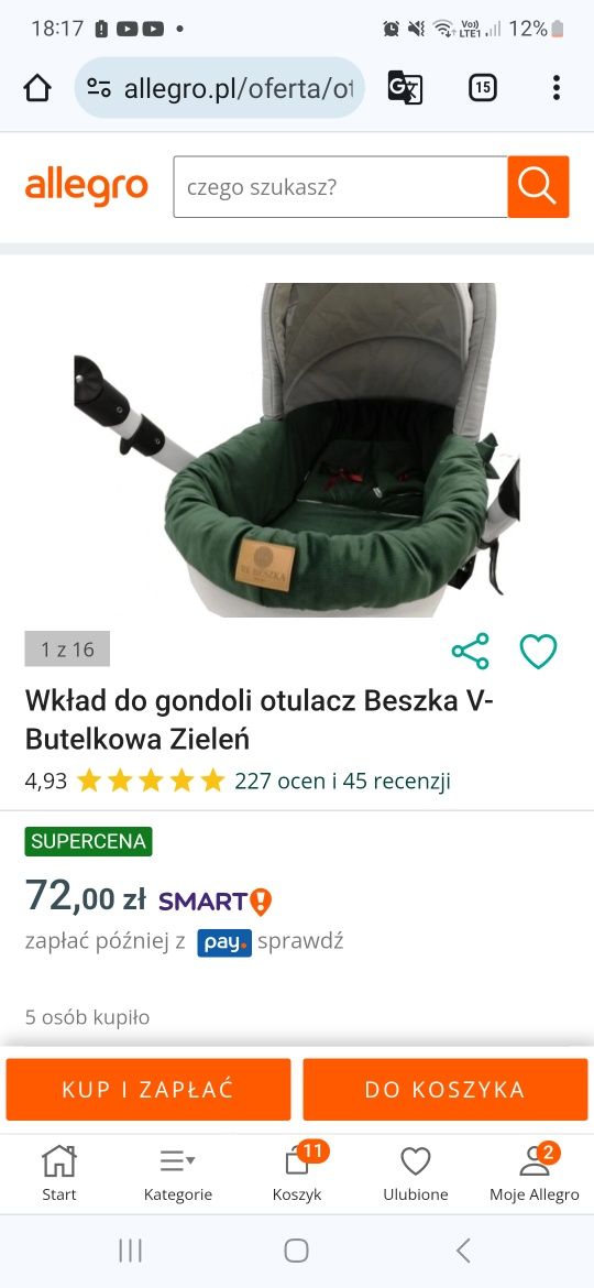 Wózek 3 w 1 X Lander + nosidełko maxi cosi