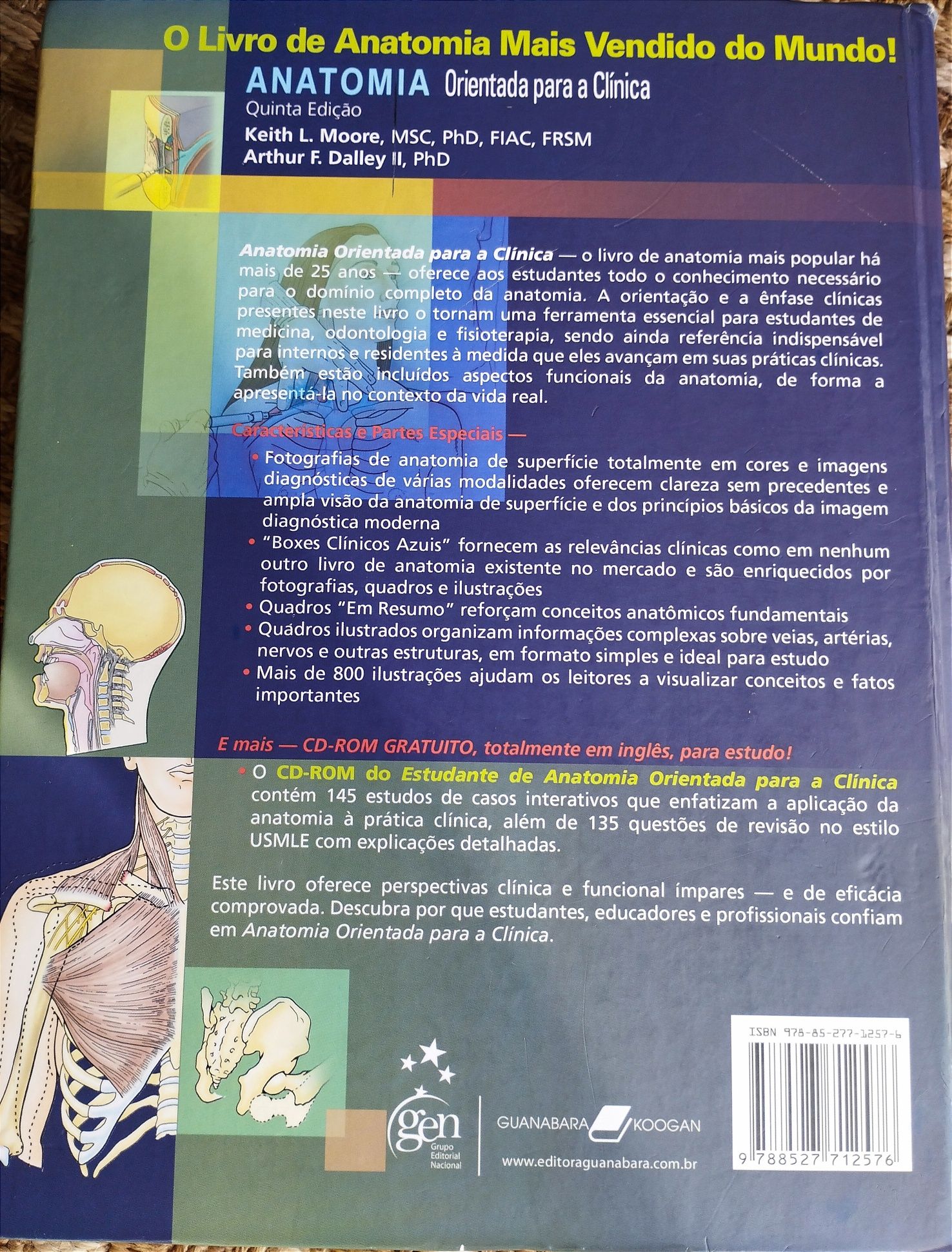 Livro de anatomia Moore