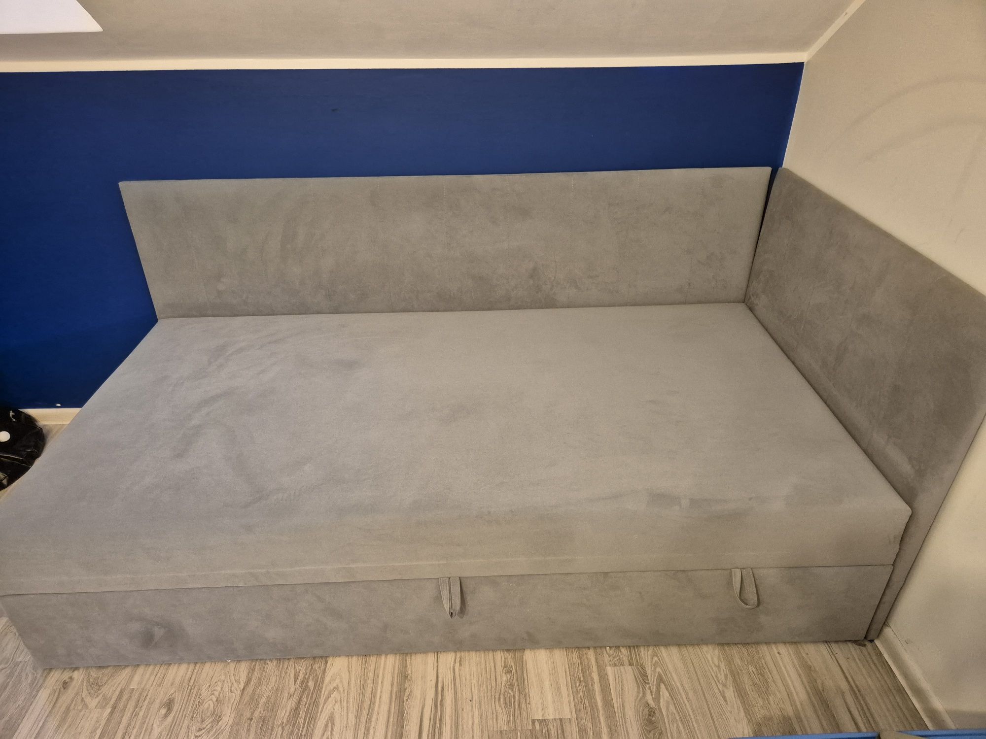 Tapczan szary 200x100