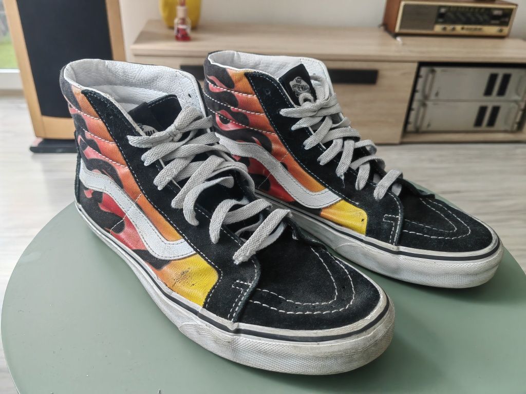 Buty vans wysokie za kasę 42,5 vansy