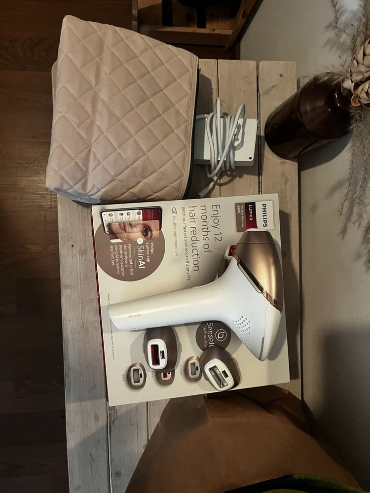 Philips lumea depilator laserowy + ubezpieczenie do 2026