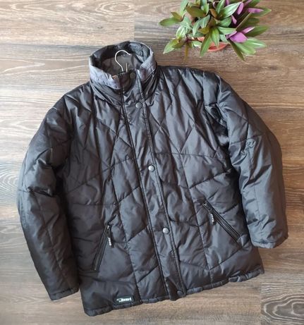 Куртка, пуховик двосторонній чорний/сірий, Bear, USA, S-M