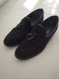 Sapatos Homem tipo Loafers em Camurça