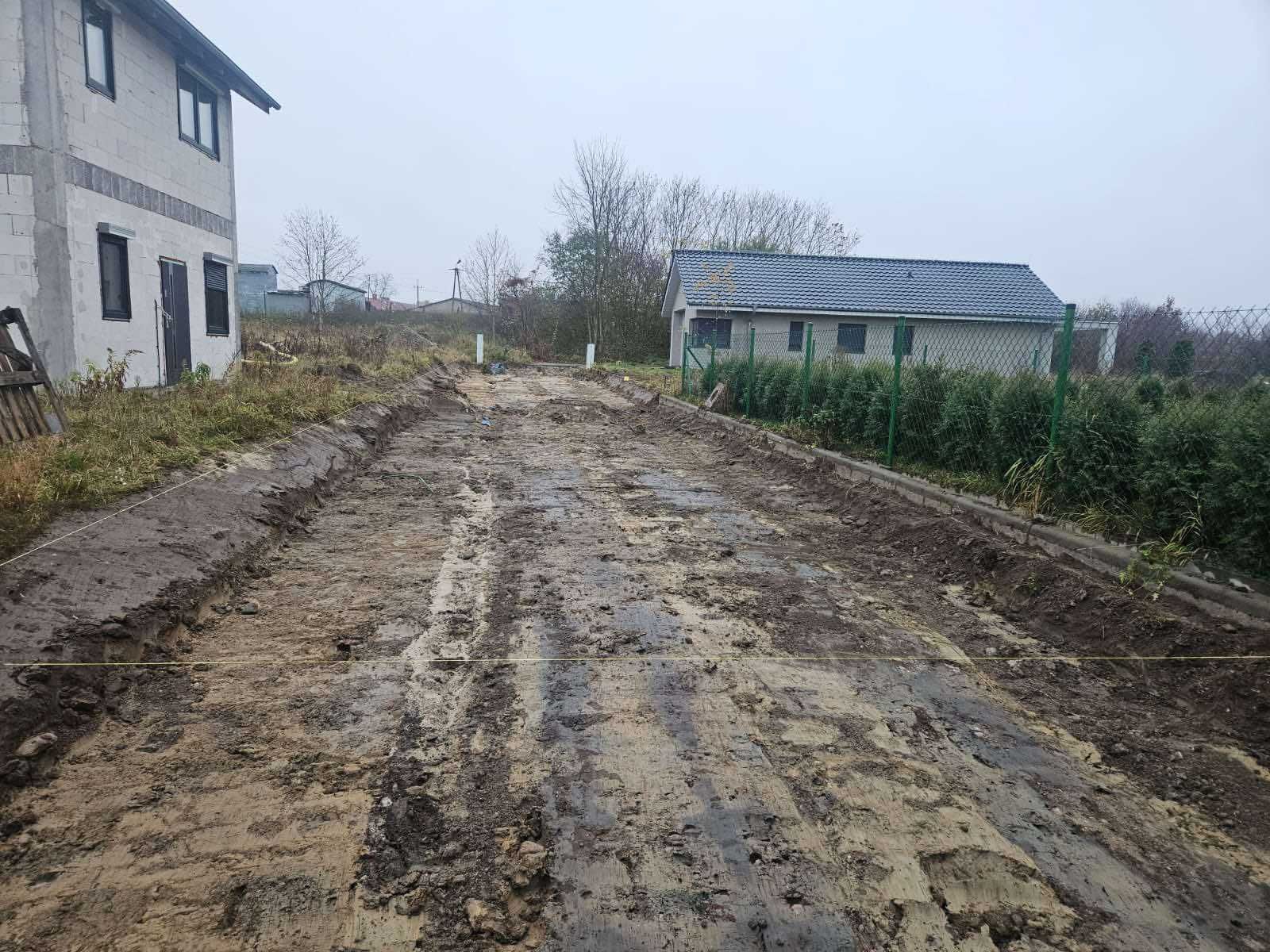 Usługi koparką kołową -karczowanie, wyburzenia, prace ziemne