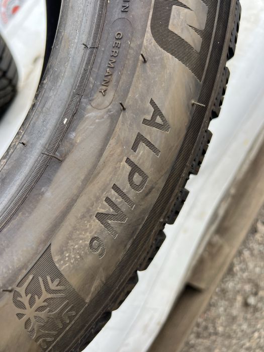 2шт 205/55R16 Michelin Alpin 6, СКЛАД Б/У РЕЗИНЫ