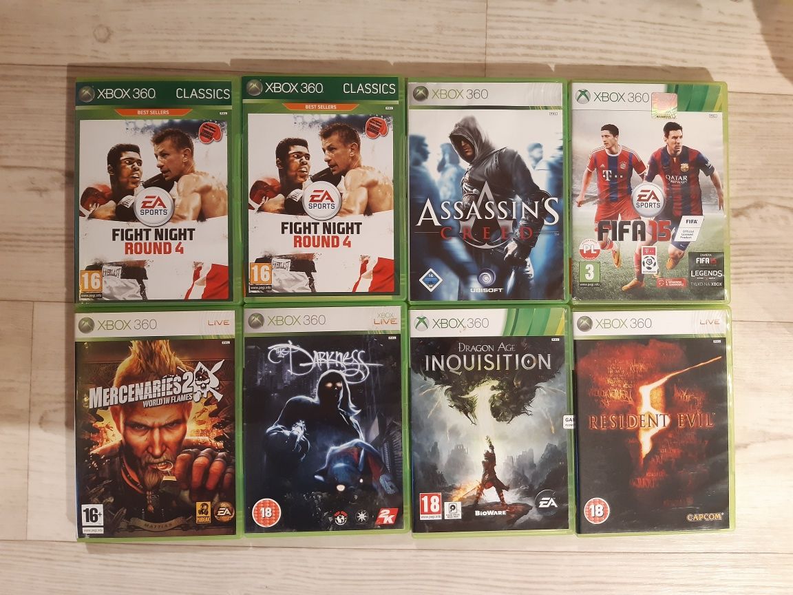 Gry xbox 360 Resident Evil Dragon Age Battlefield i inne