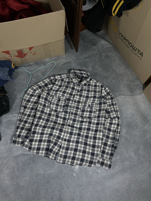 Легенька сорочка фланель A.P.C / APC сорочка