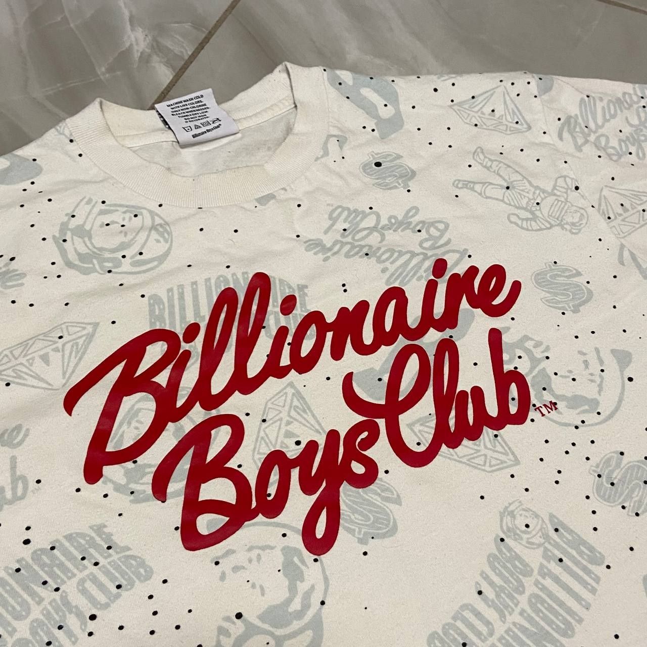 Чоловіча біла футболка Billionaire boys club M