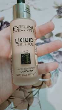 Eveline Liquid Control HD 03 ivory beige   podkład z niacynamidem