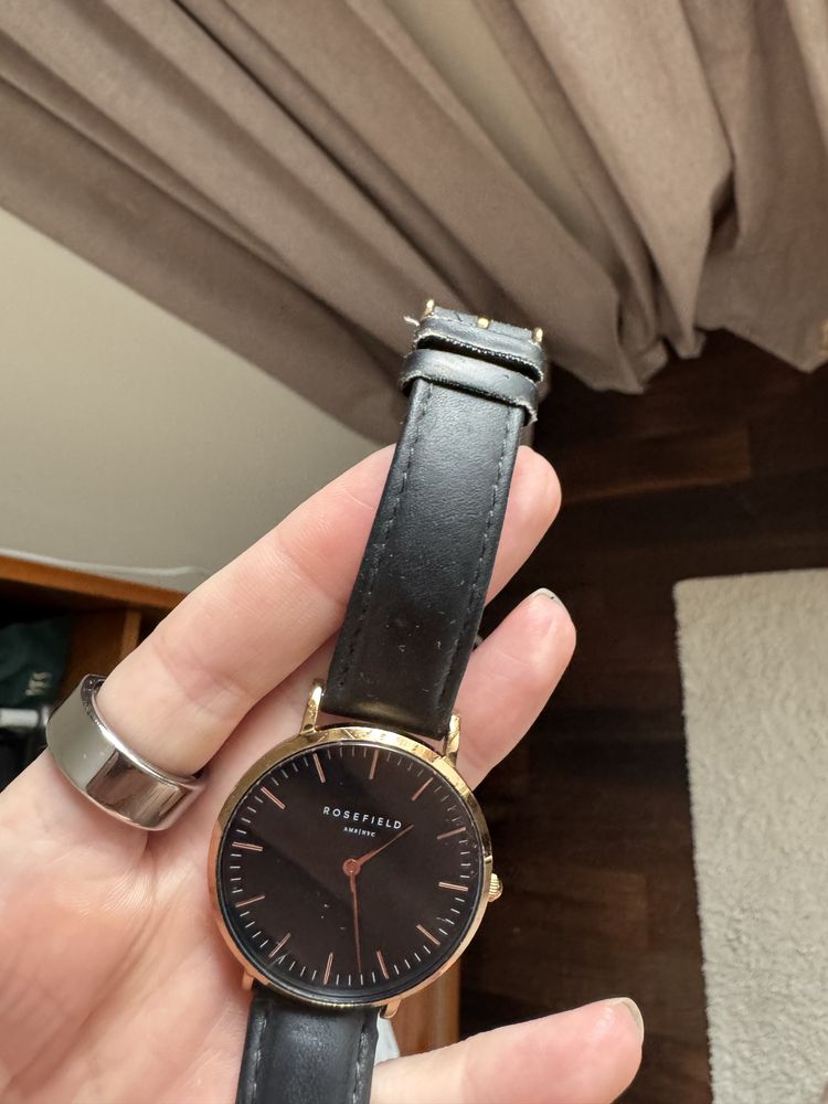 Zegarek Rosefield zloto czarny