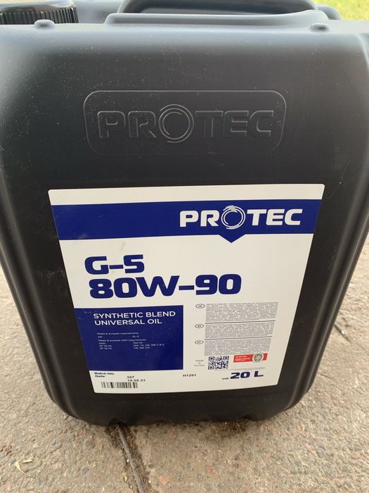 Олива PROTEC олія трансмісійна G-5 80W-90
