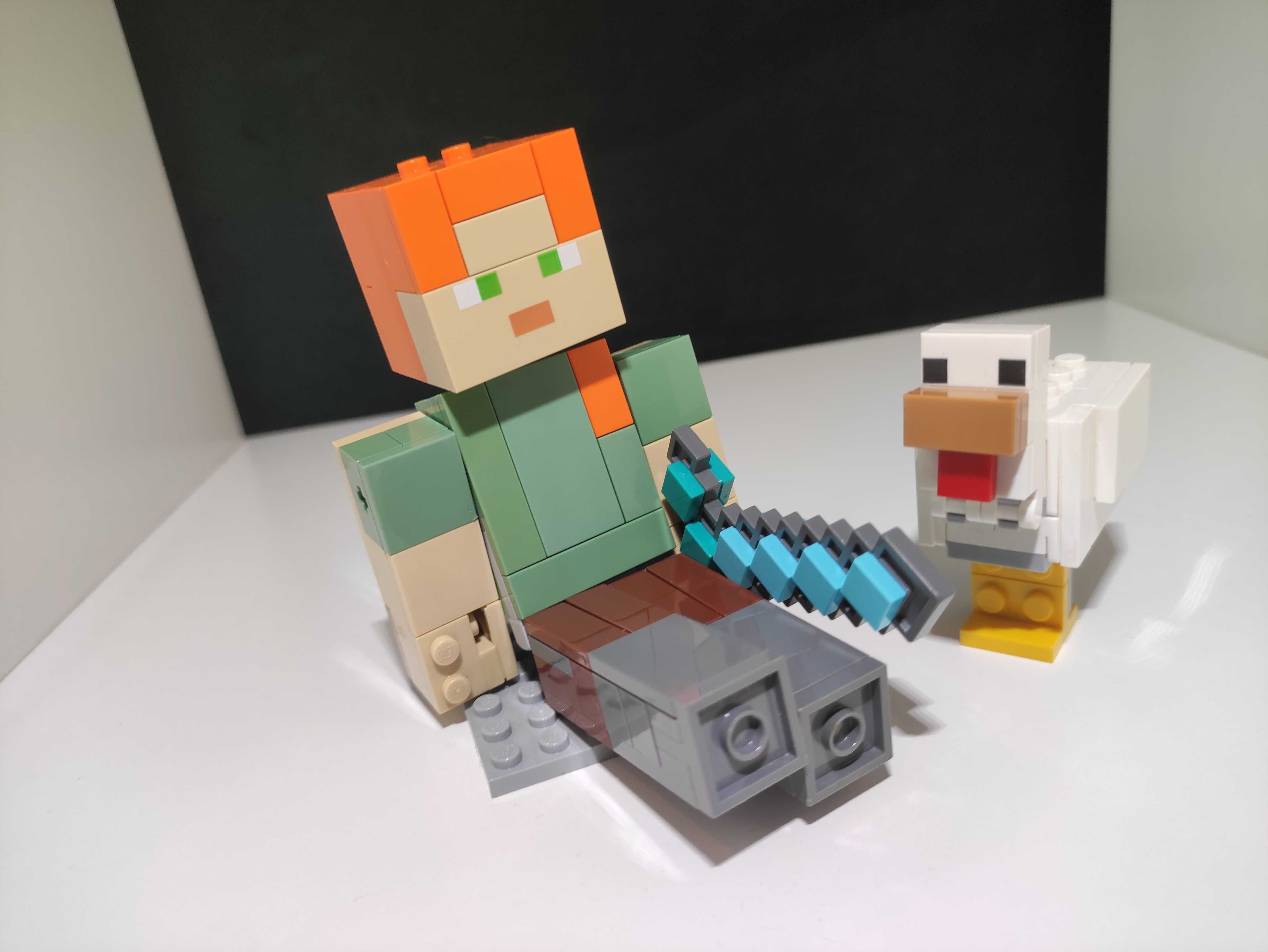 Lego 21149 BigFig - Alex z kurczakiem Minecraft