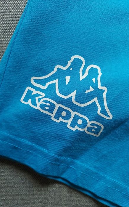 Błękitne spodenki męskie Kappa