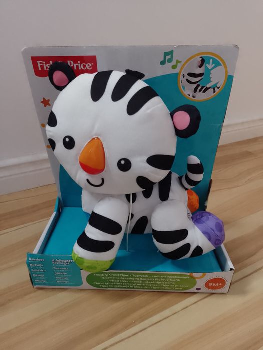 Zabawka dla dzieci do raczkowania fisher-price tygrysek