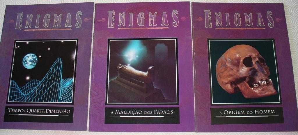 Enigmas 3 albuns: A Maldição dos Faraós; Tempo e Quarta Dimensão