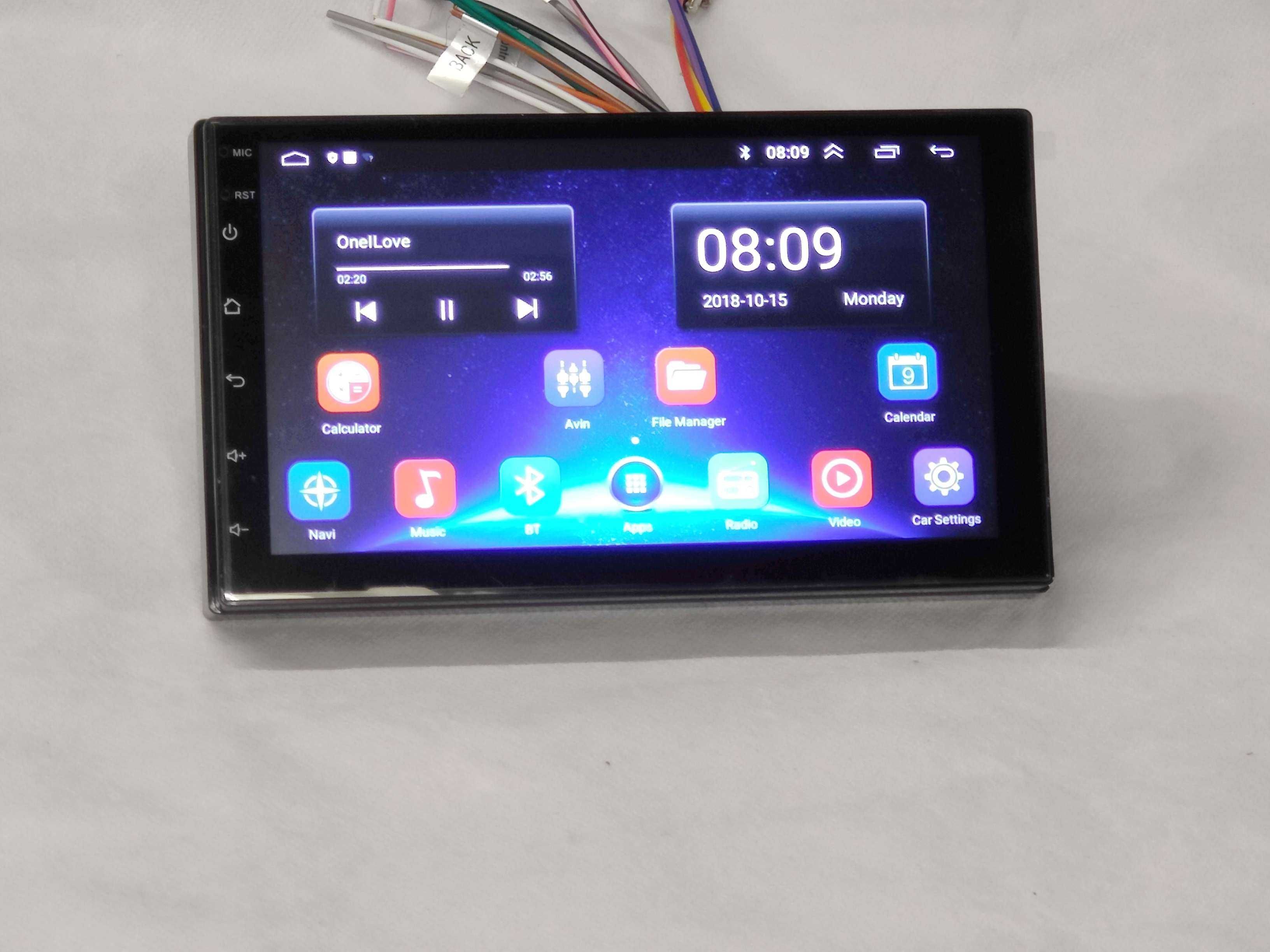 Rádio 2 DIN Android 11 – RDS GPS WIFI 2GB RAM + OBD Bluetooth