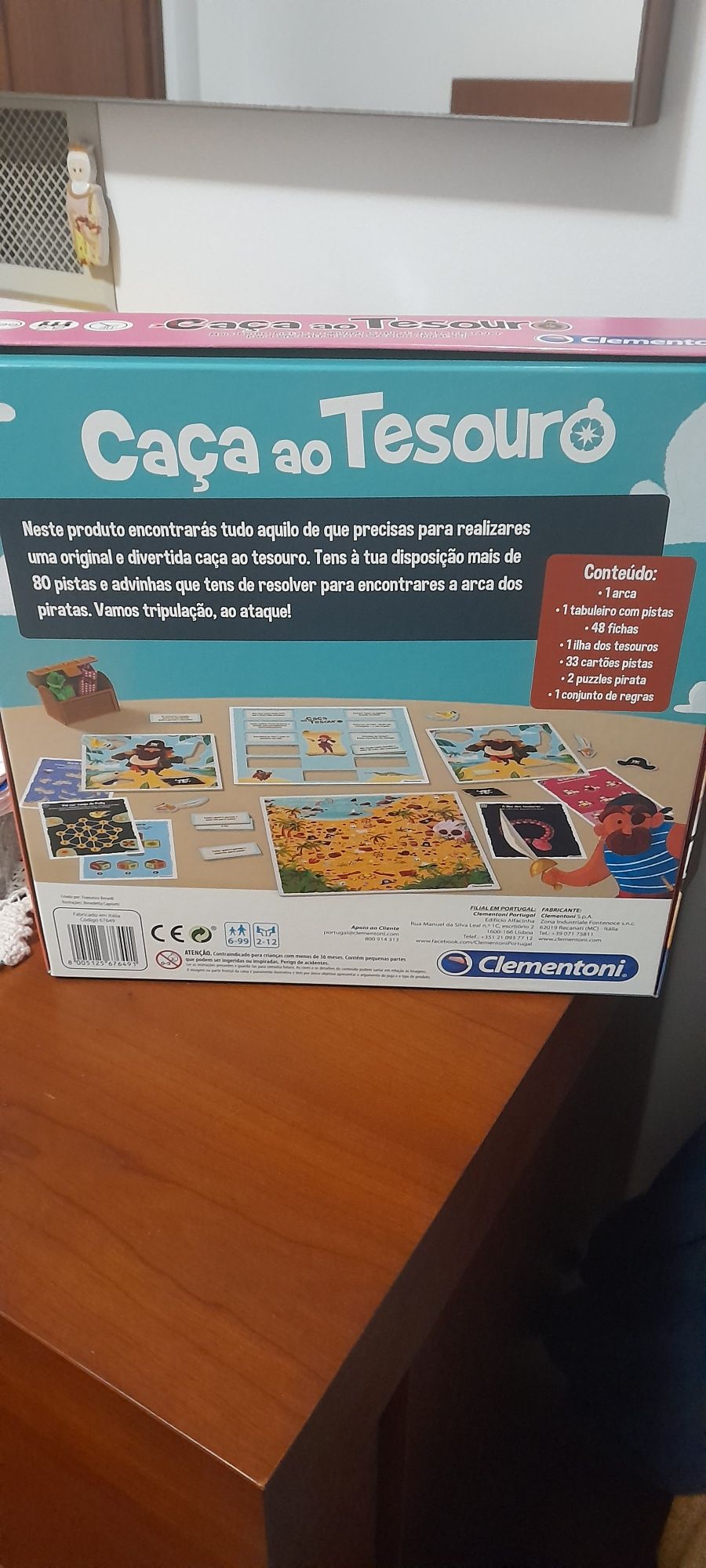 Jogo Caça ao Tesouro da Clementoni