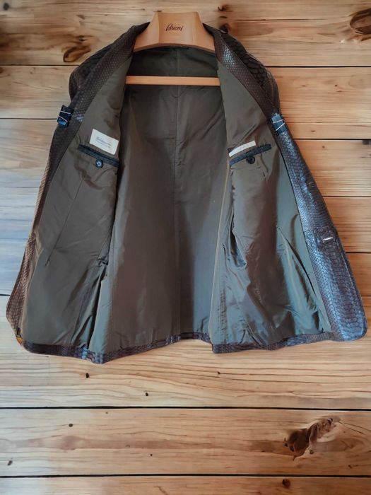 Baldessarini Эксклюзив пиджак из кожи Питона