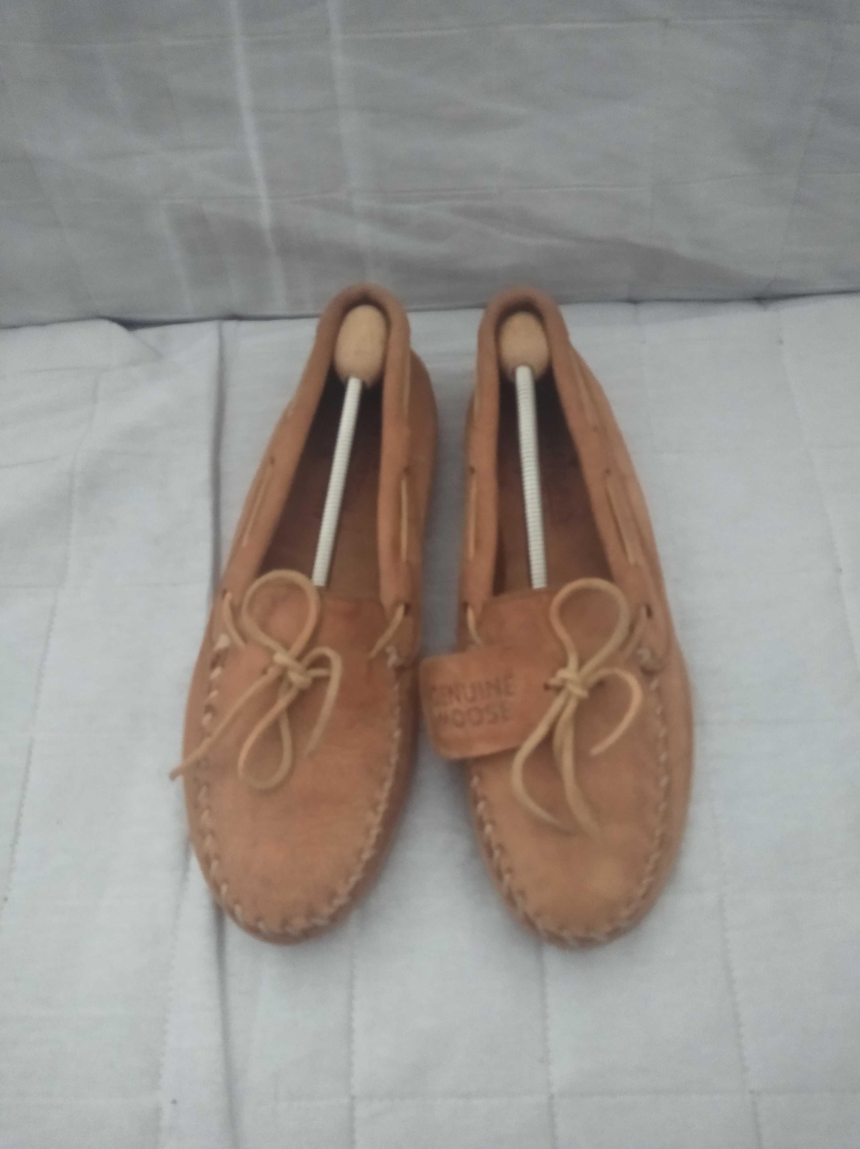 Minnetonka mokasyny skóra oryginalne r.43