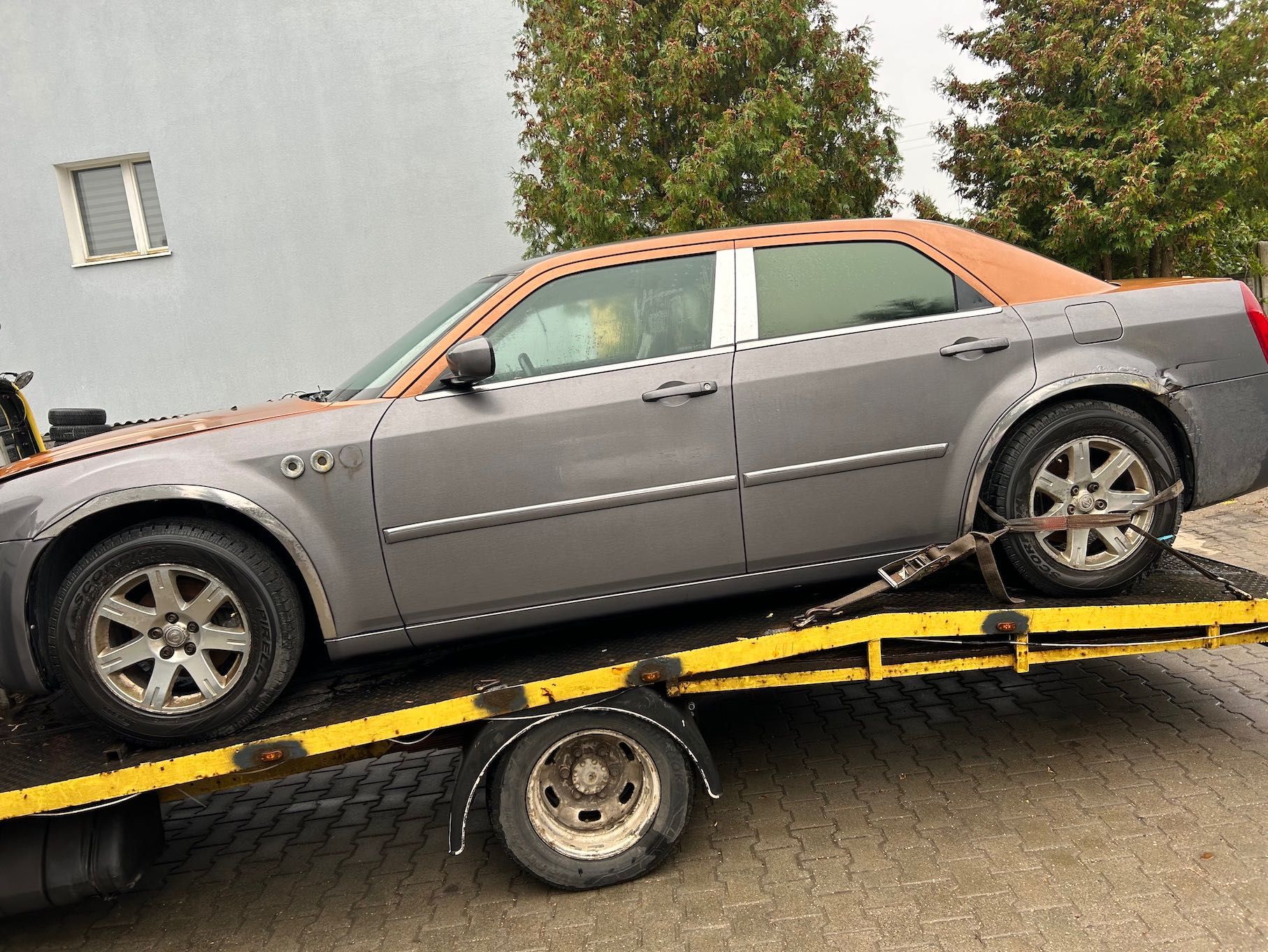 chrysler 300c 3.5 i 3.0d części Poznań skrzynia przekładka przód sanki