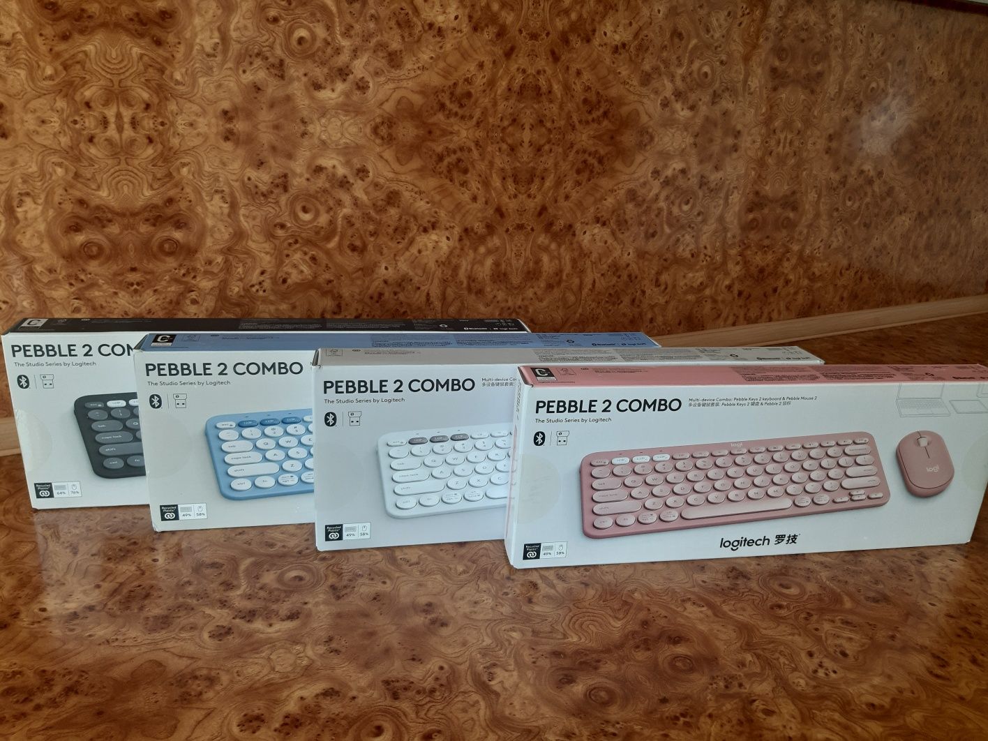 Клавіатура+мишка Logitech k380 pebble /MK240/MK245 Nano (Mac/Win/iOS)
