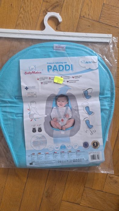 Podkładka redukująca nacisk Paddi do wózka lub fotelika