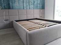 Łóżko tapicerowane, sypialniane, kontynentalne na indywidualny wymiar