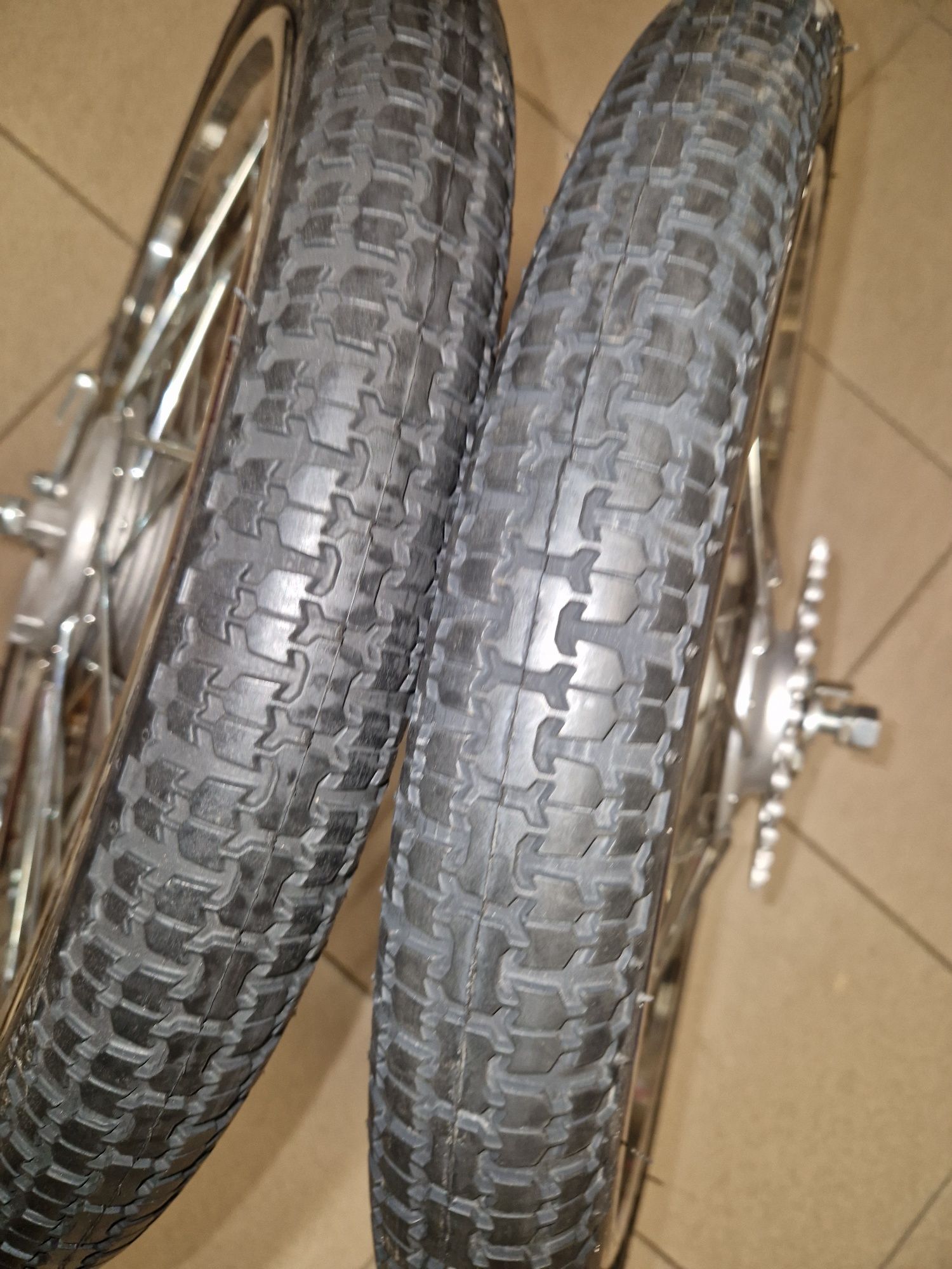 Odnowione kola wycentrowane kpl r19" Romet komar 2375/50t1