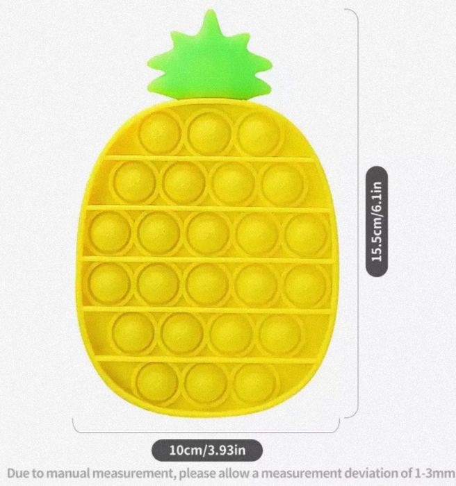 Pop it antystresowa zabawka ananas