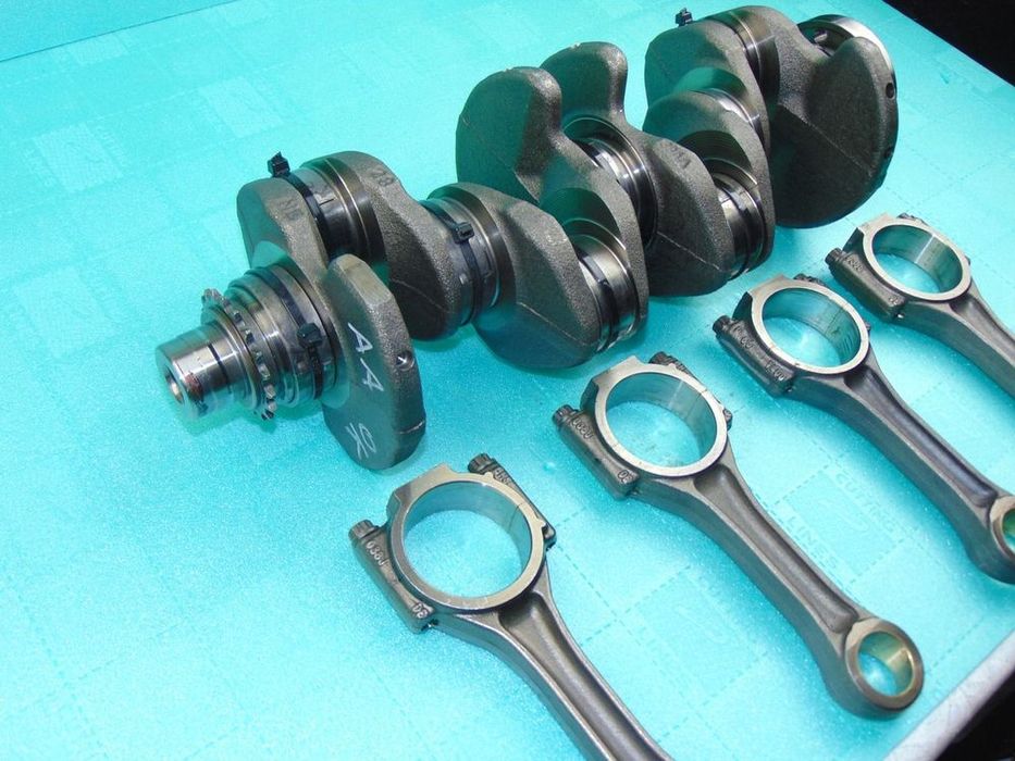 oryginalny wał korbowy 1,9tdi bls 105km plus korbowody 038g idealny