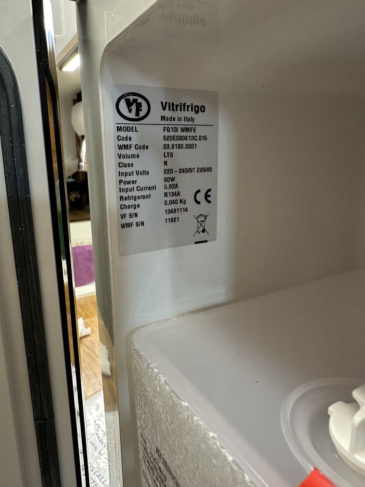 Lodówka chłodziarka do mleka WMF FRANKE Vitrifrigo