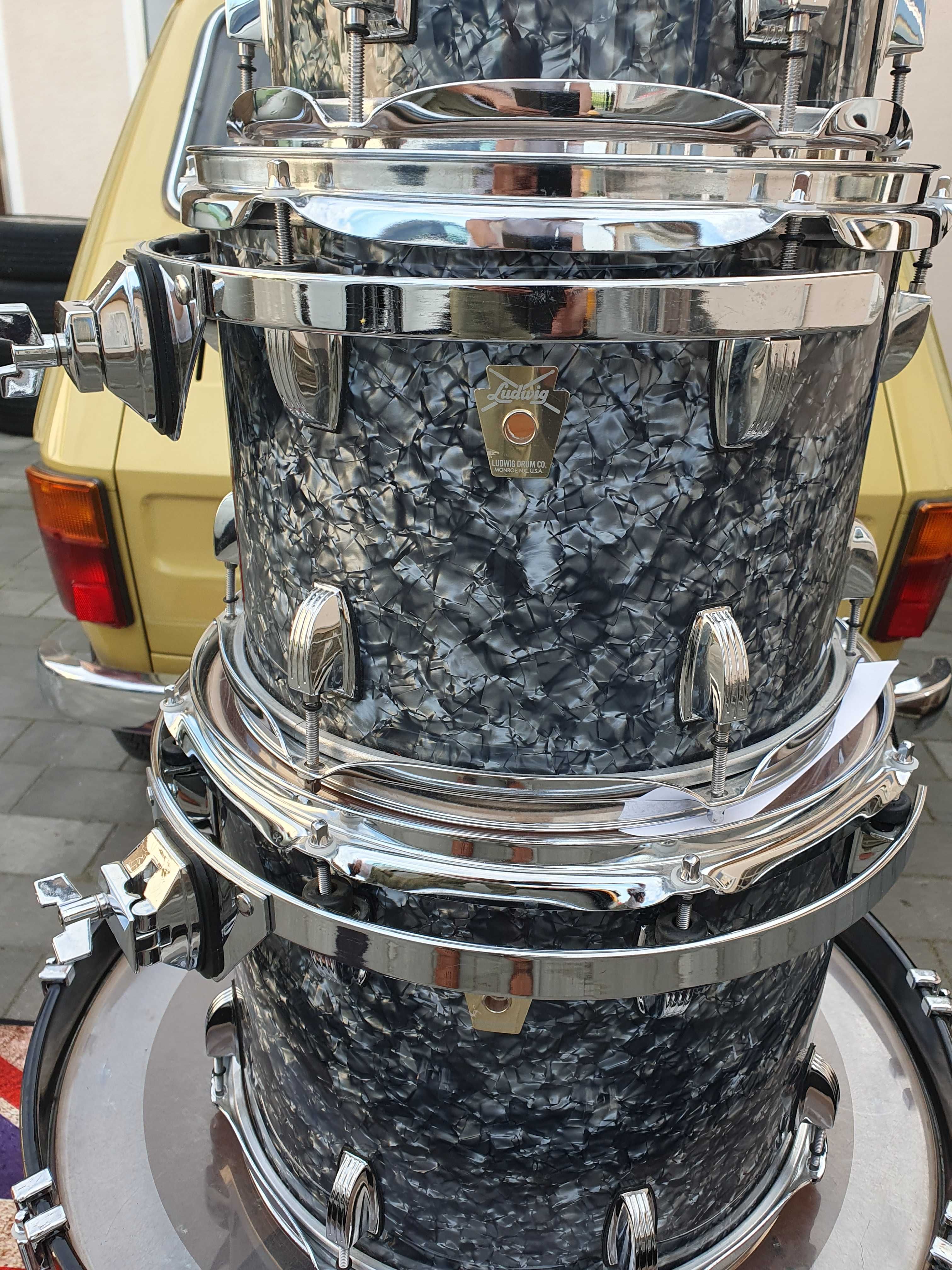 Perkusja Ludwig Classic Maple Black Diamond Pearl