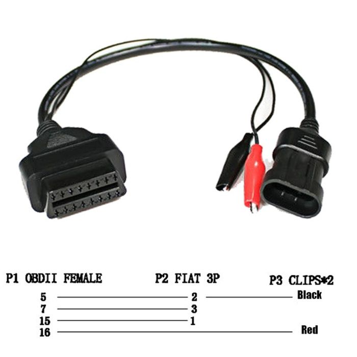 Набор переходников OBD2 Delphi DS150E Autocom РАЗНЫЕ АВТО!!!