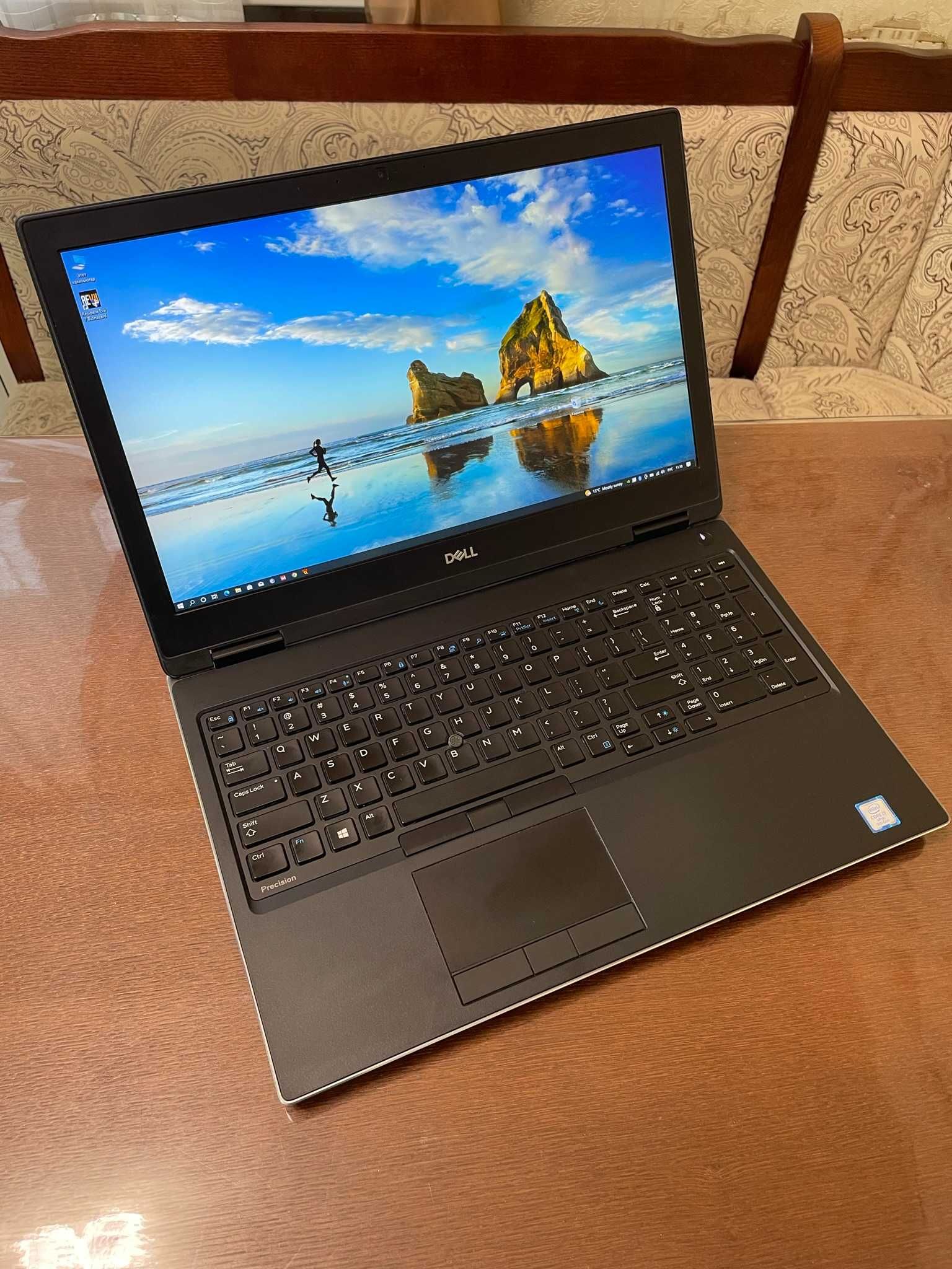 Ноутбук 15" FHD Dell Precision 7530 (i9-8950HK/32Gb/SSD256Gb/WX4150M)