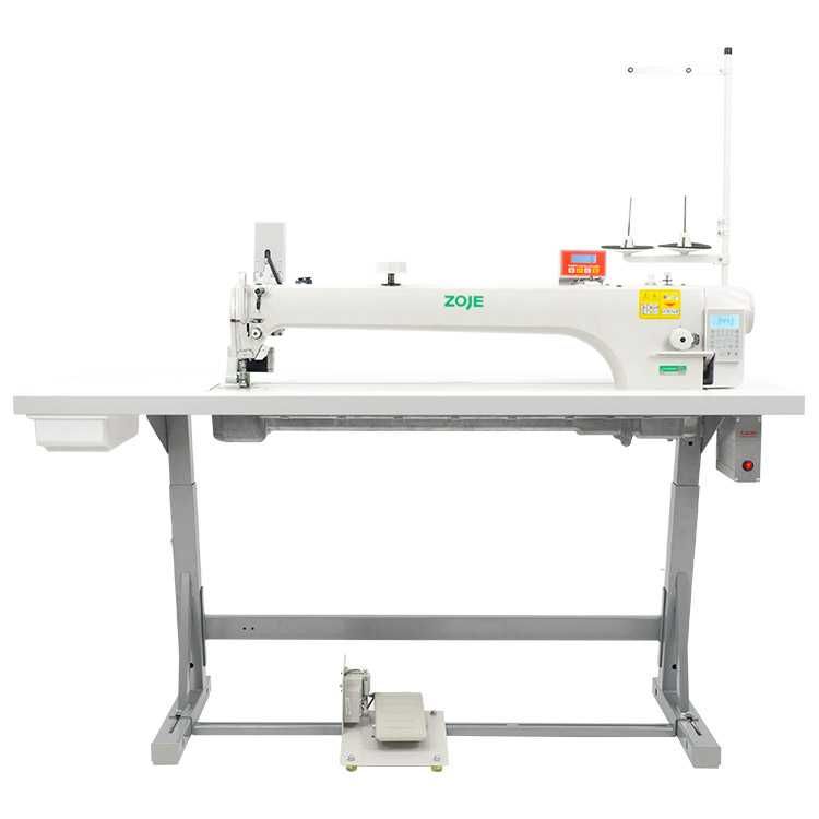 Máquina de costura industrial braço longo