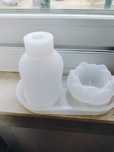3 moldes para gesso cerâmico