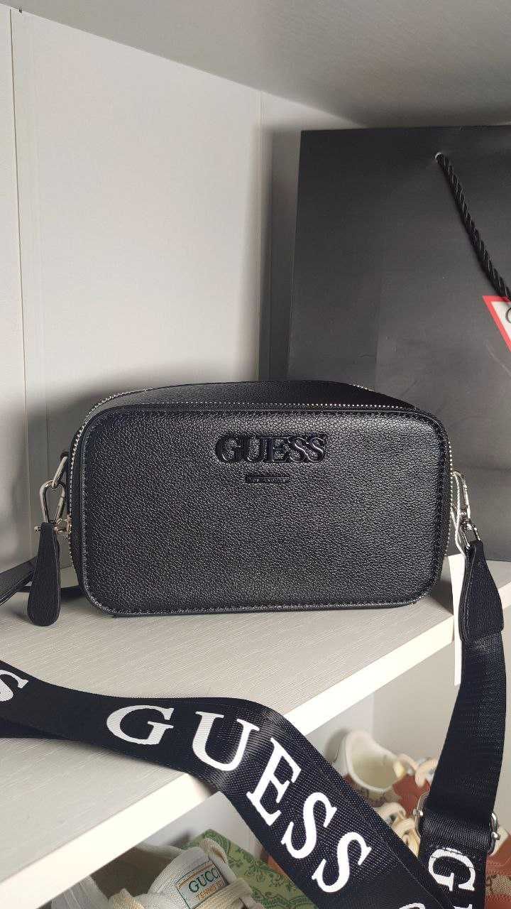 Сумка Guess Crossbody Black. Жіноча сумка Кроссбоді гесс