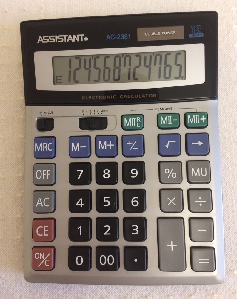 Настільний  калькулятор АС-2381