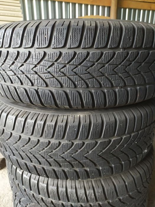 Диски 5 114.3 r16 et42 j6.5 цо67.1 мазда шини 215 65 r16 Dunlop зима
