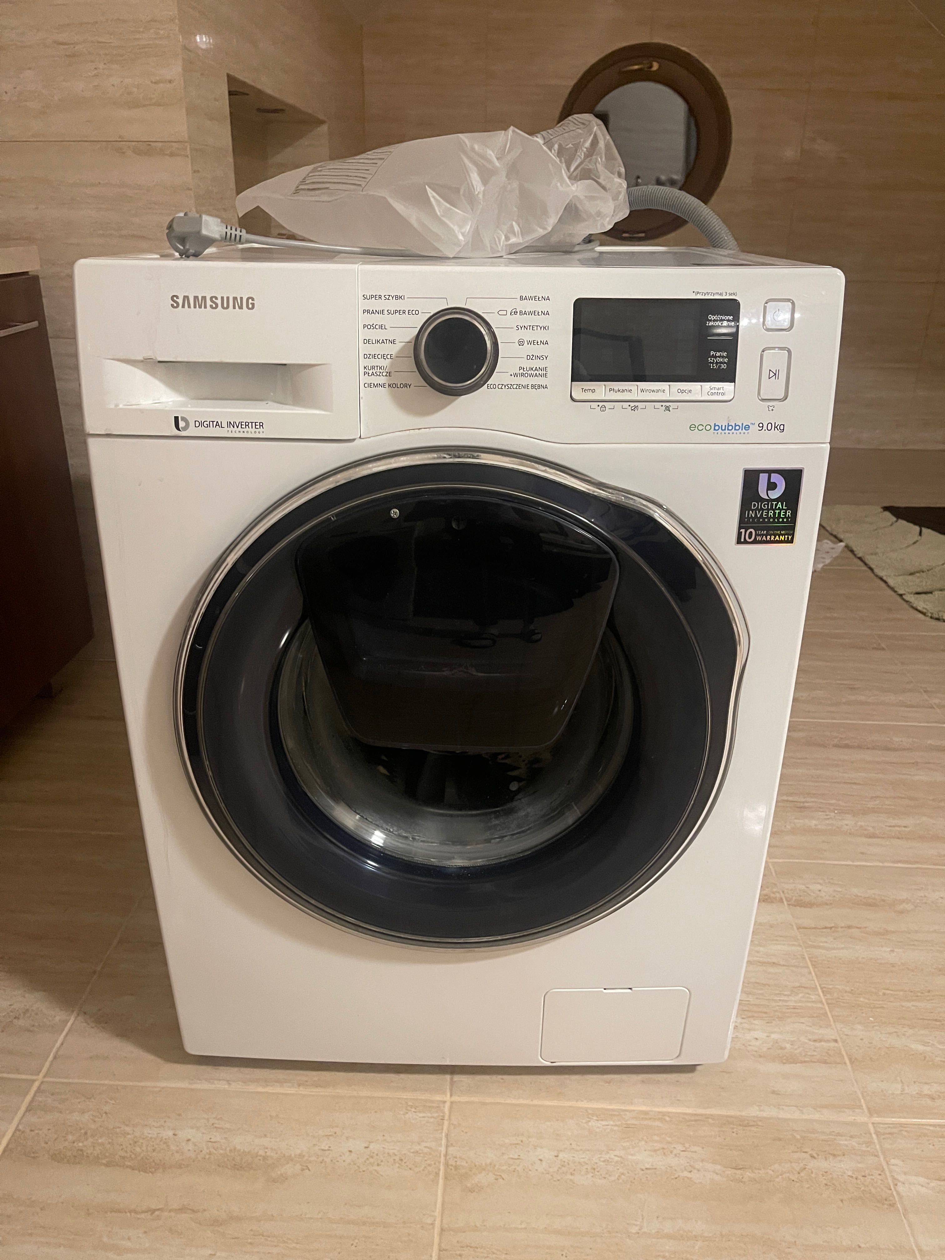 Pralka Samsung Ecobubble 9kg