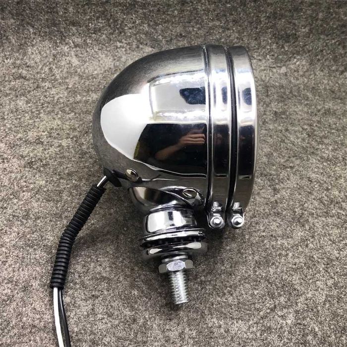 Дополнительные фары противотуманки на люстру металлические на мотоцикл