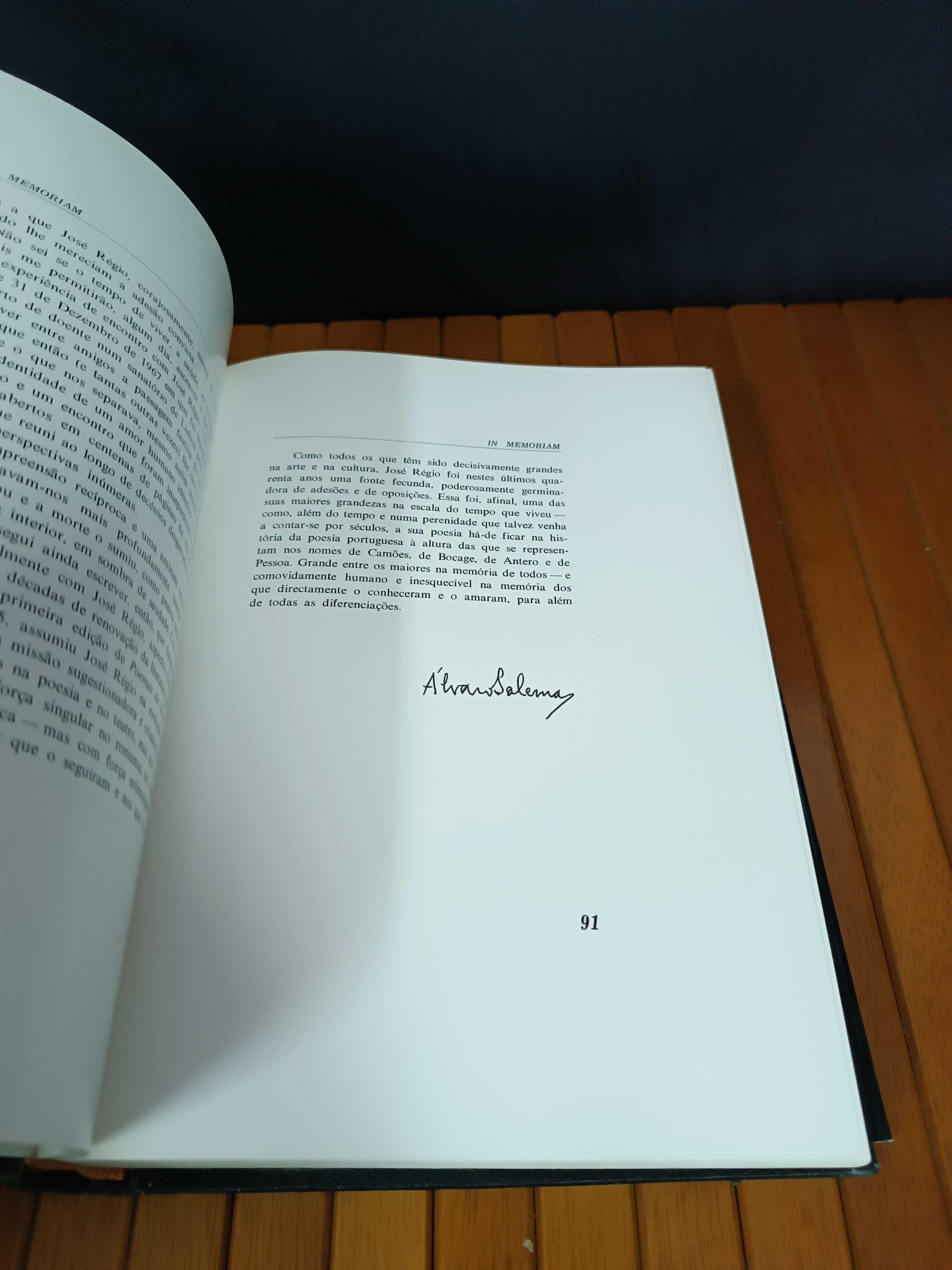 Livro In Memoriam de José Regio 1º edição
