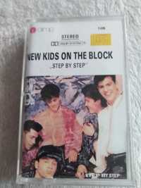 Kaseta zagraniczna NEW KIDS ON THE BLOCK Step By Step
