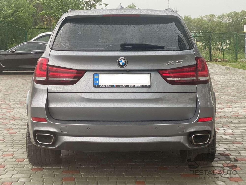 Задний бампер BMW X5 F15 M Sport Paket в грунте бмв м пакет