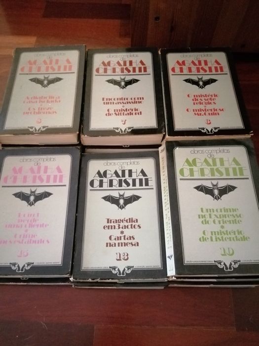 16 livros da Ágata Christie