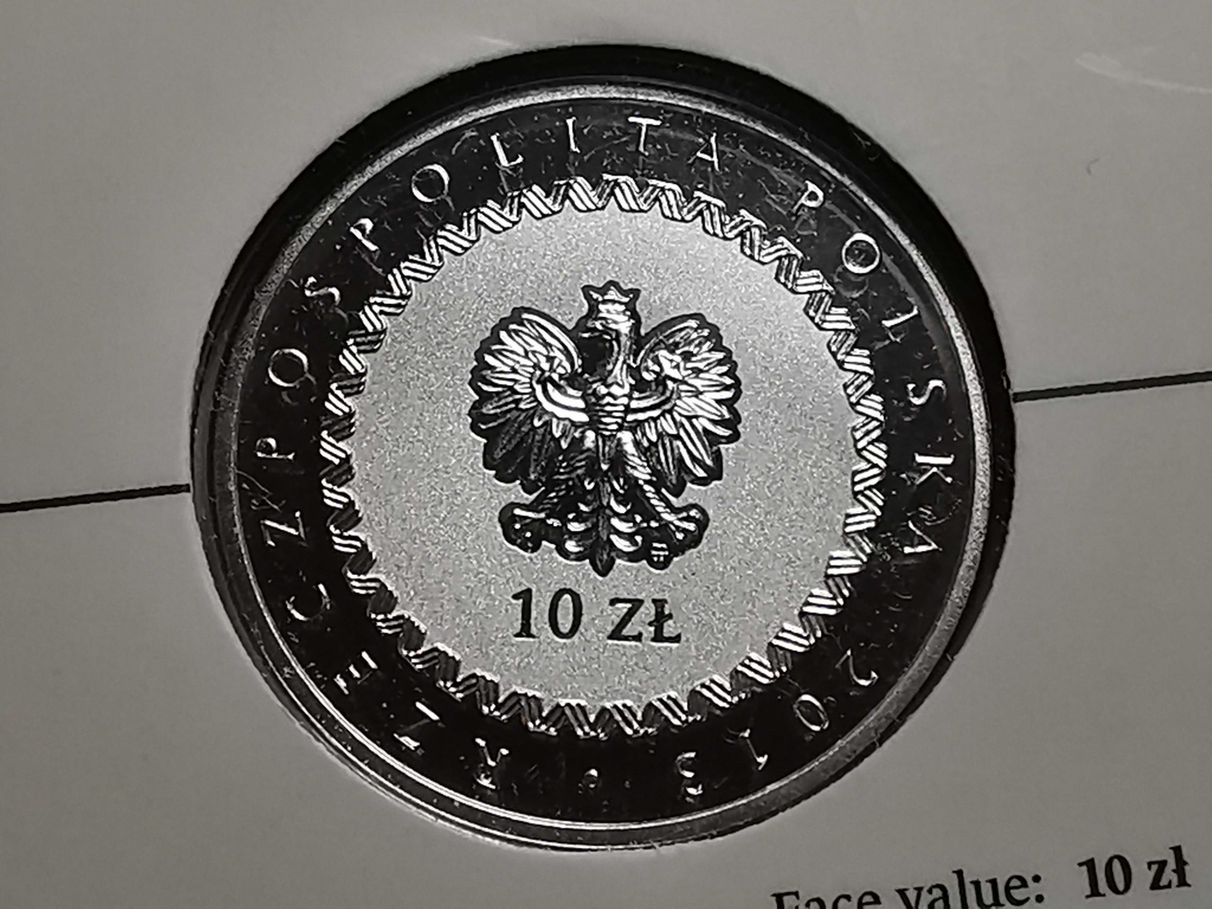 Moneta Książę Józef Poniatowski, Blister - Lustrzanka 10zł