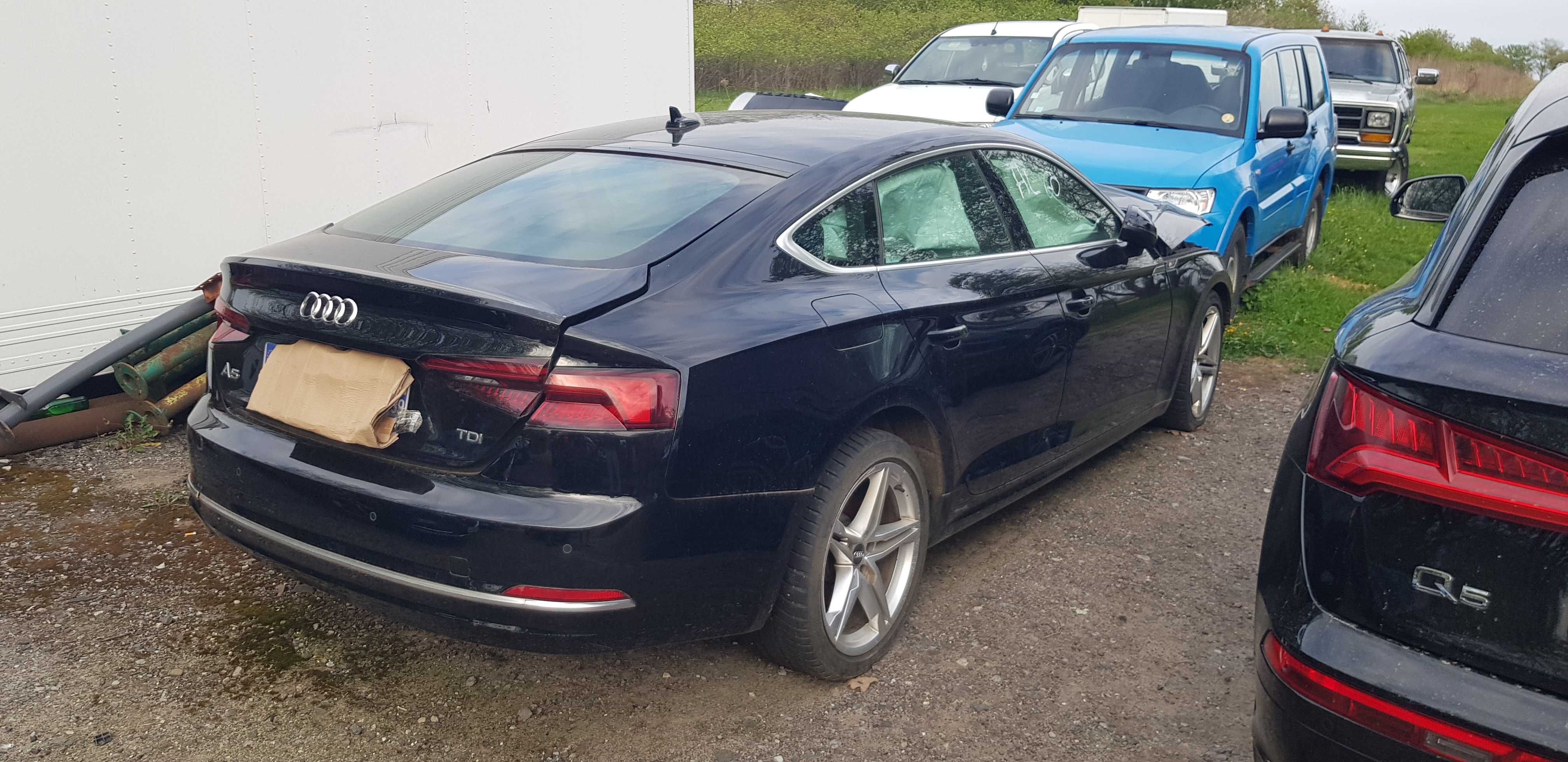 AUDI A5 S-LINE 2.0 TDI 2018r Uszkodzony jak na foto FRANCJA !!!