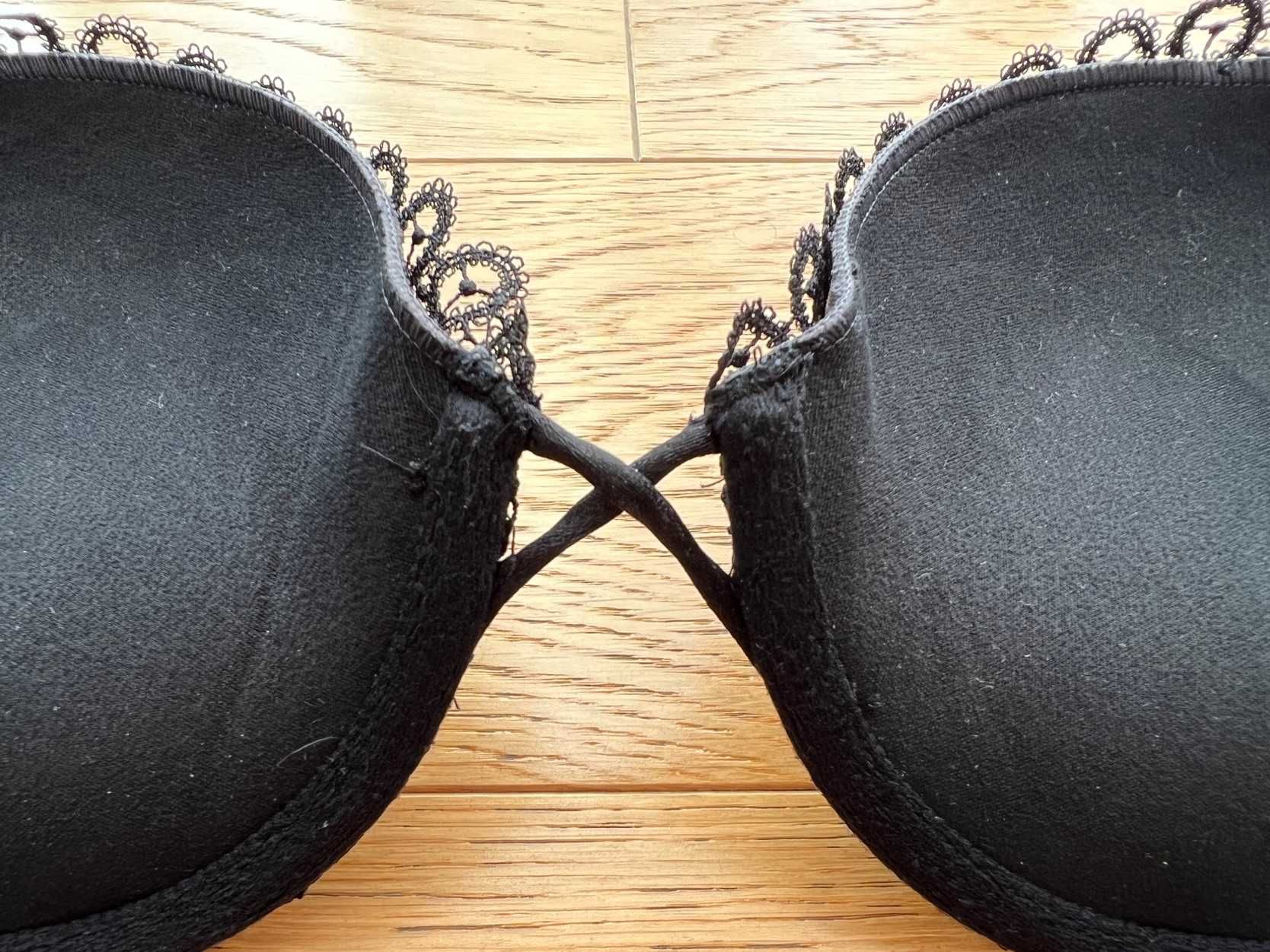 Czarny biustonosz podwójny push-up, Victoria's Secret
