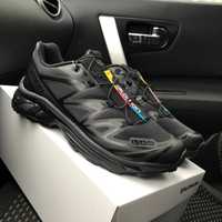 Чоловічі кросівки саломон чорні Salomon XT6 S/LAB full Black 41-45
